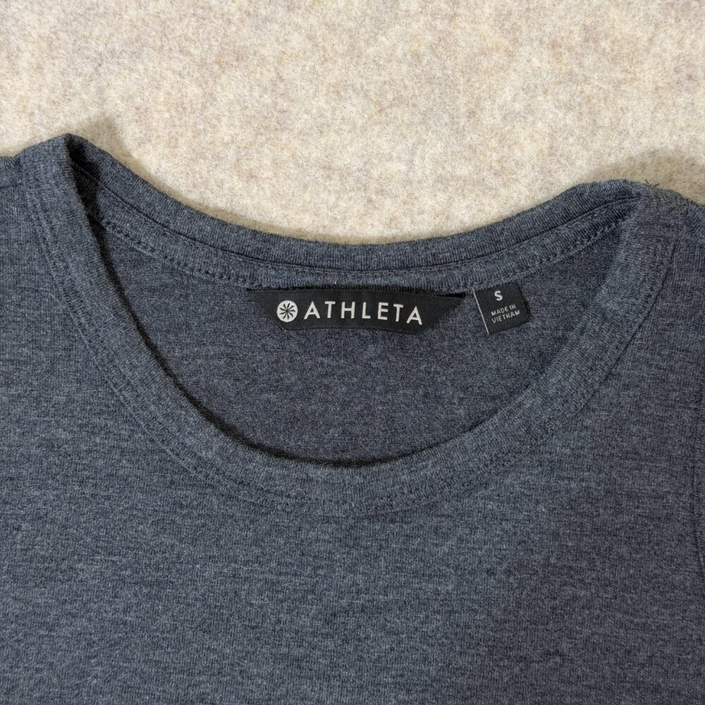 Athleta Gray Performance Tank Top Modal Blend Athletic Sleeveless Small - Picture 8 of 8